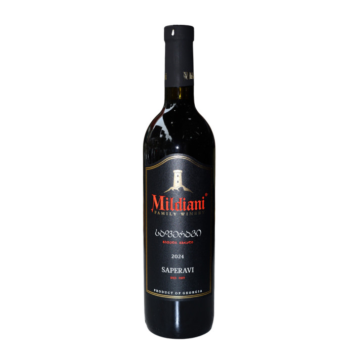 MILDIANI Saperavi red dry 2024